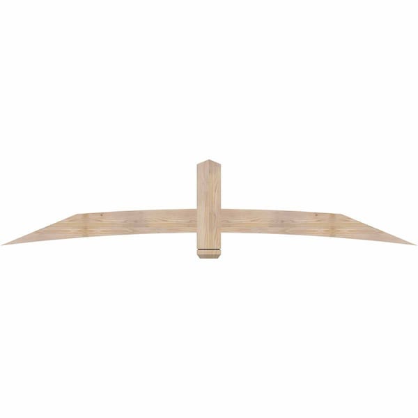 Ekena Millwork Bellingham Smooth Timber Gable Bracket, Douglas Fir, 96"W x 20"H x 1 1/2"D x 5 1/2"F, 5/12 Pitch GBW096X20X0206BEL00SDF - main